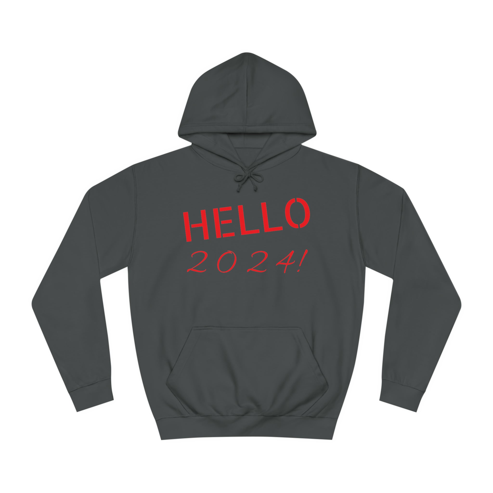 Unisex College Hoodie-Hello 2024!