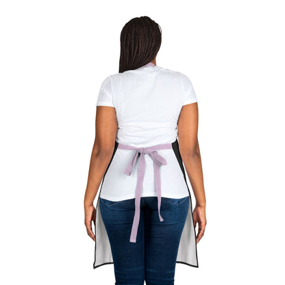 Apron, 5-Color Straps (AOP) Your Name-Your Picture