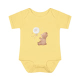 Infant Baby Rib Bodysuit-Bear Bear