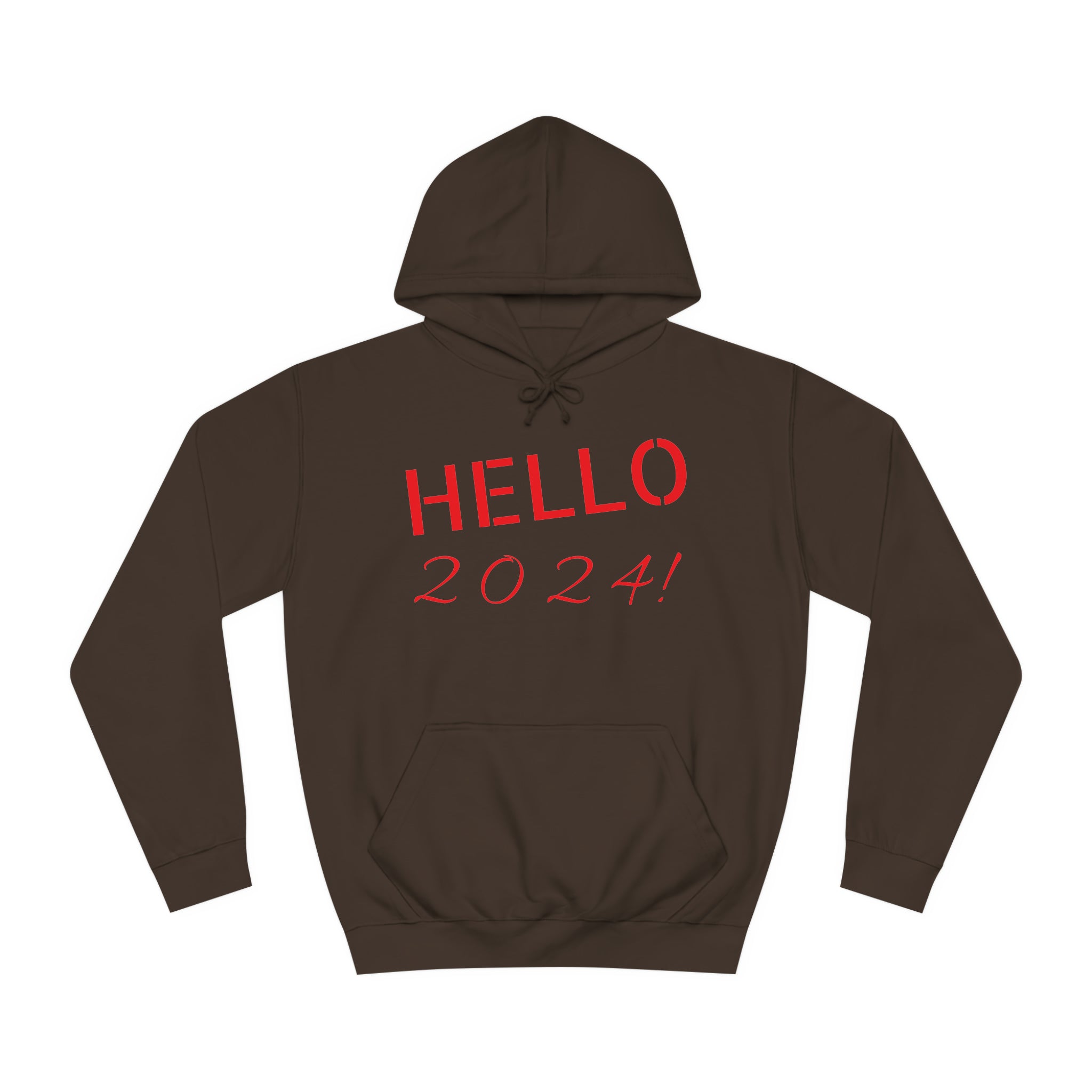 Unisex College Hoodie-Hello 2024!