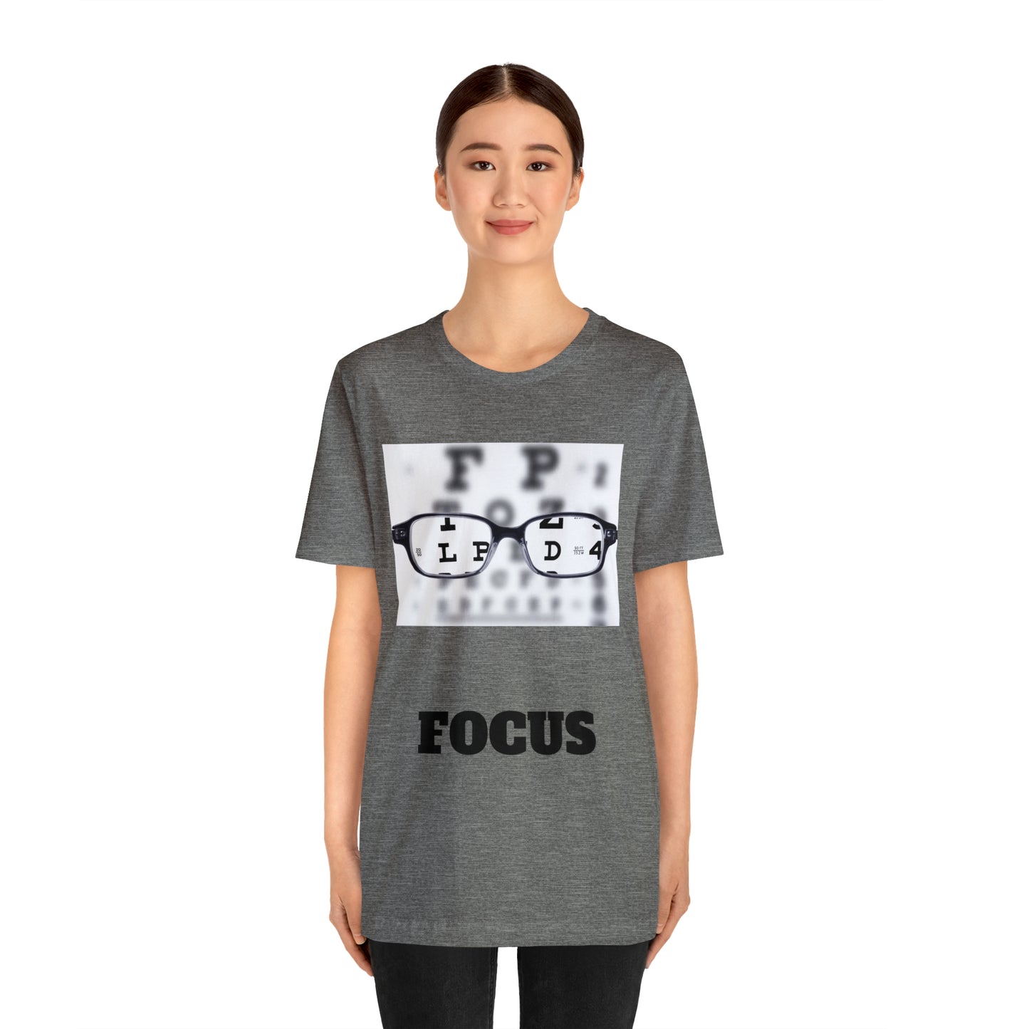 Unisex Jersey Short Sleeve Tee-FOCUS