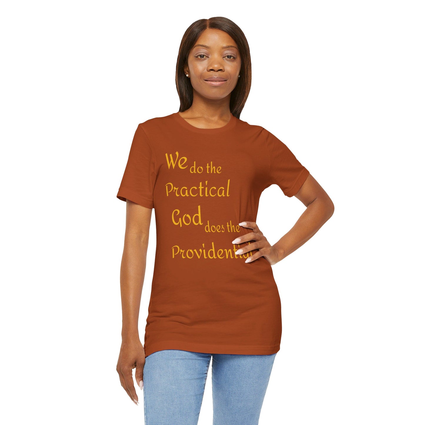 Unisex Jersey Short Sleeve -Practical/Providential