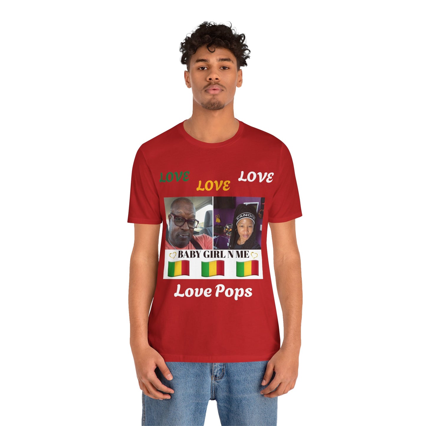 Unisex Jersey Short Sleeve T-Shirt-Baby Girl N Me-Hanif
