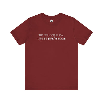 Unisex Jersey Short Sleeve-LIFE BE LIFE-N