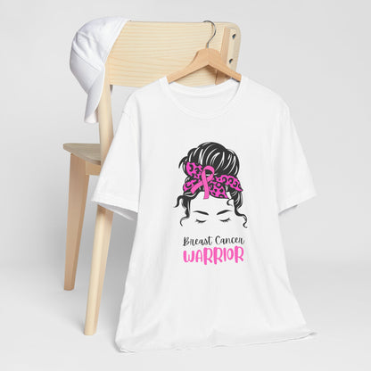 Unisex Jersey Short Sleeve-Breast Cancer Warrior