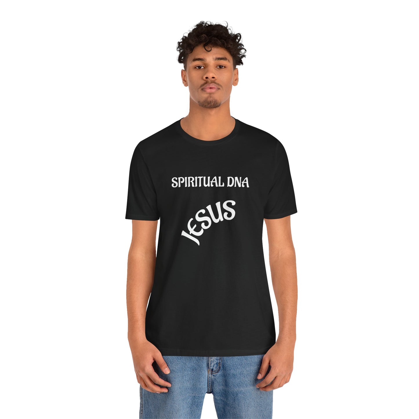 Unisex Jersey Short Sleeve-SPIRITUAL DNA-JESUS