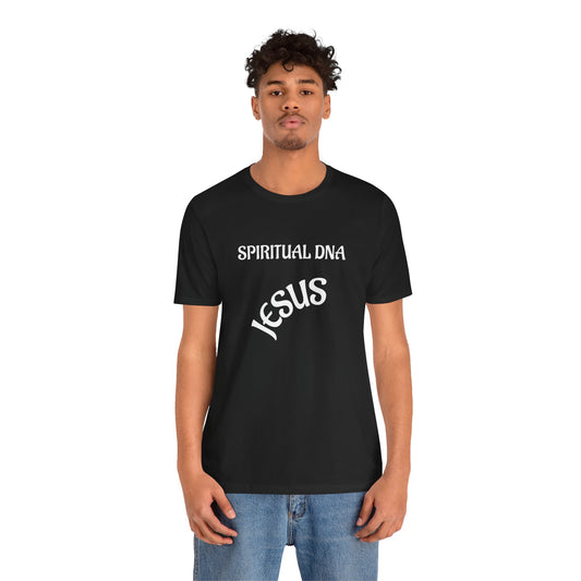 Unisex Jersey Short Sleeve-SPIRITUAL DNA-JESUS