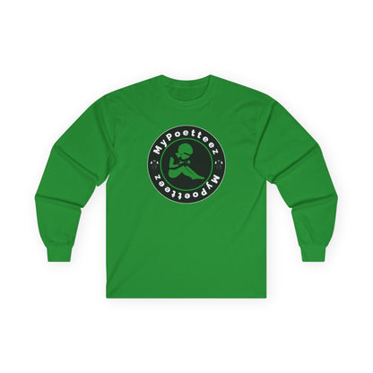 Unisex Ultra Cotton Long Sleeve-Logo & QR Code