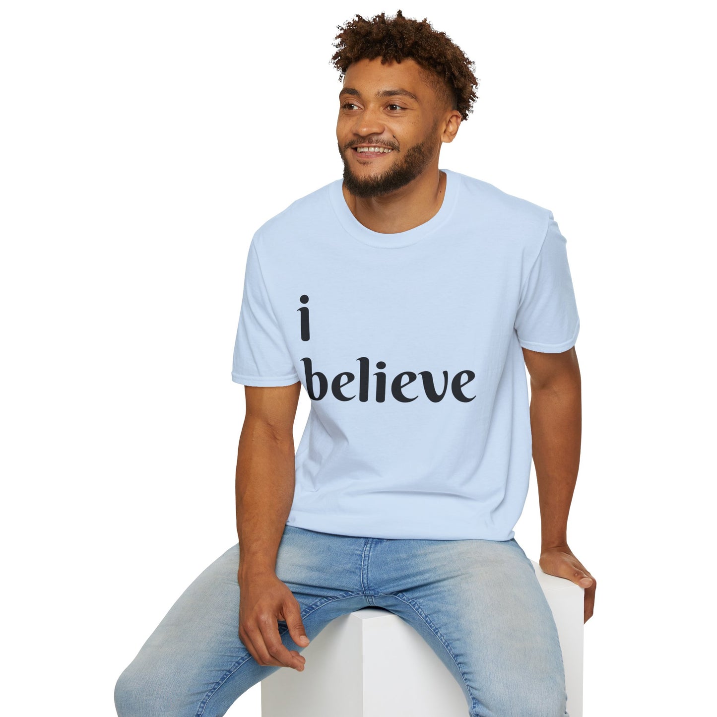 Unisex Softstyle Short Sleeve-I Believe
