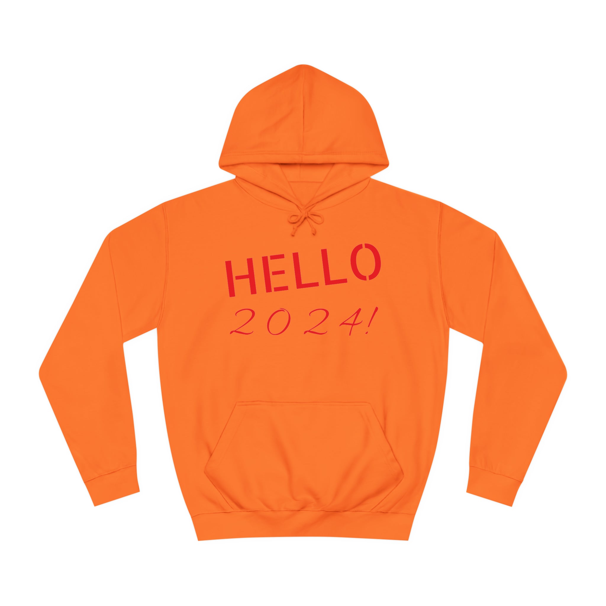 Unisex College Hoodie-Hello 2024!