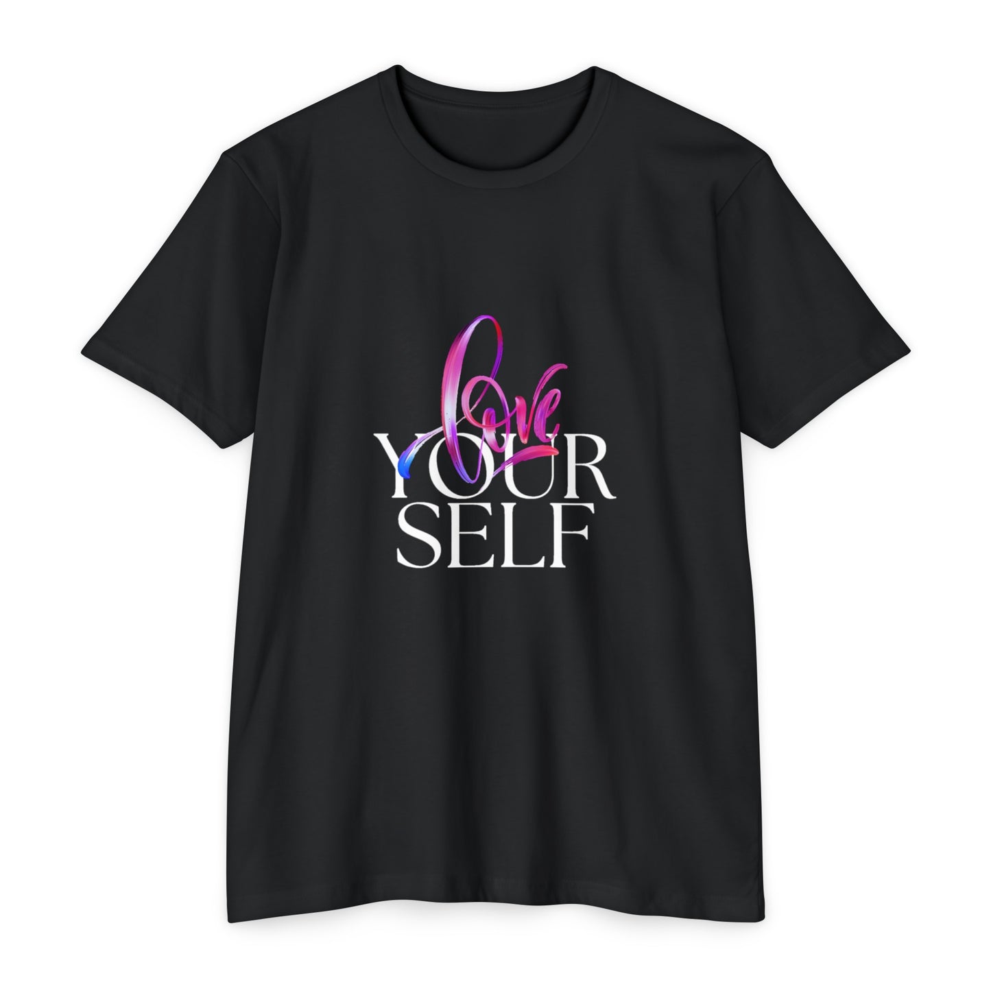 Unisex CVC Jersey T-shirt-Love Yourself