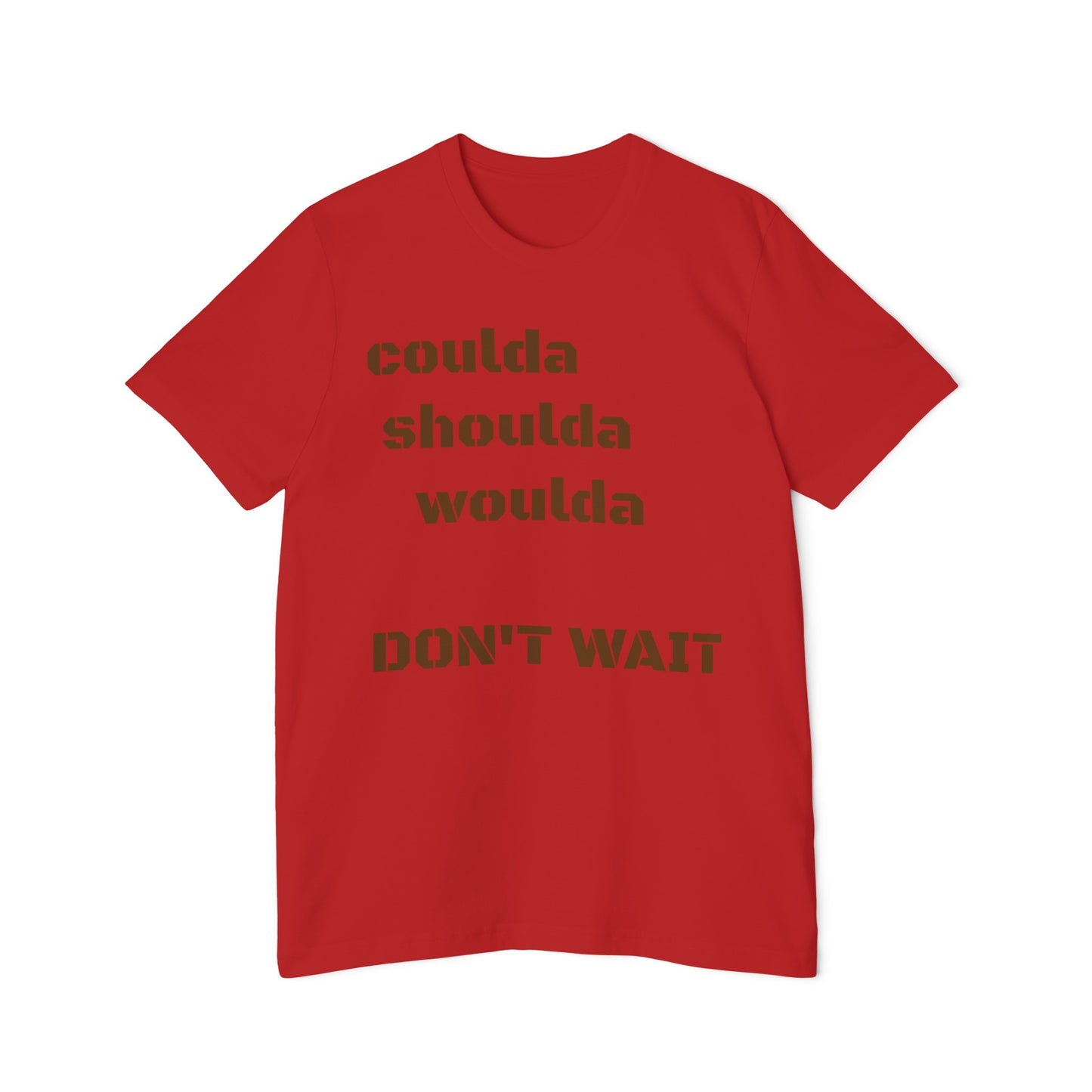 Unisex Short-Sleeve Jersey-coulda shoulda woulda