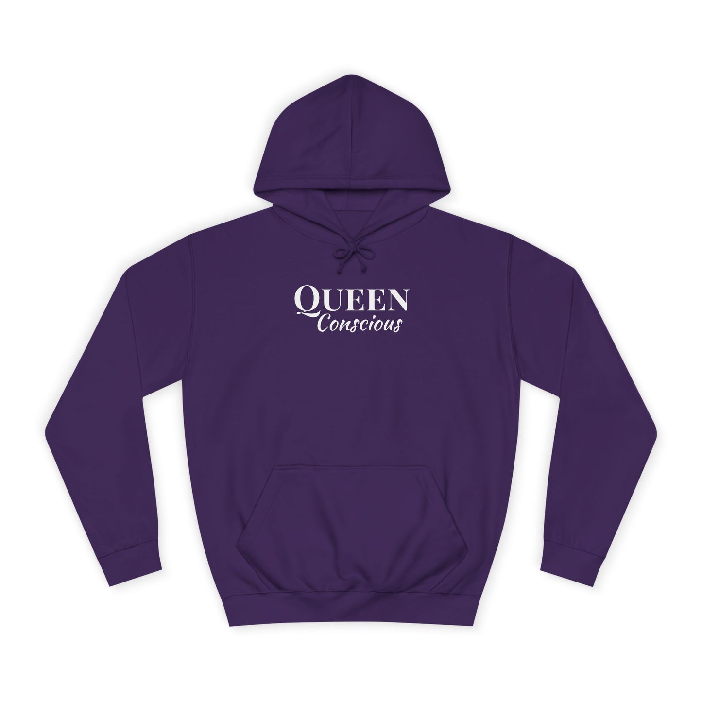 Unisex College Hoodie- Queen Conscious