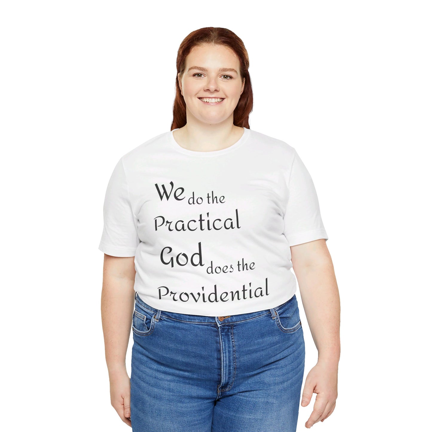 Unisex Jersey Short Sleeve -Practical/Providential