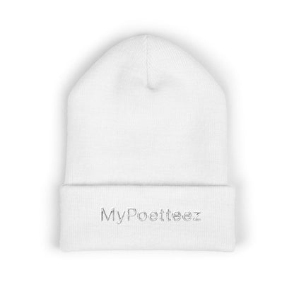 Classic Cuffed Beanie with Embroidered Logo - Cozy Winter Accessory