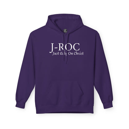 Unisex Midweight Softstyle Fleece Hoodie-Just Rely On Christ "J-ROC"