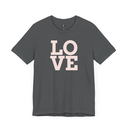 Unisex Jersey Short Sleeve-LOVE