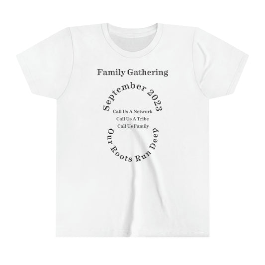 Youth Short Sleeve Tee-Family Gathering 2023