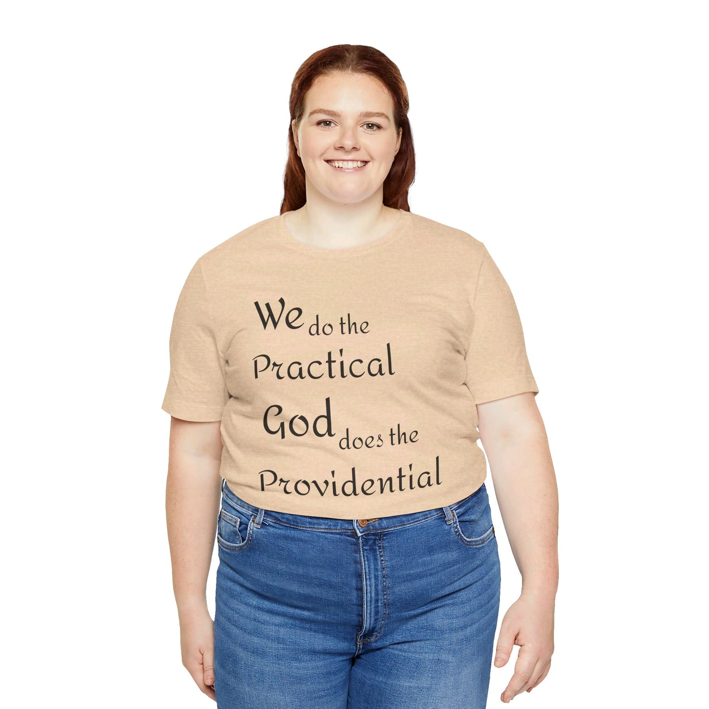 Unisex Jersey Short Sleeve -Practical/Providential