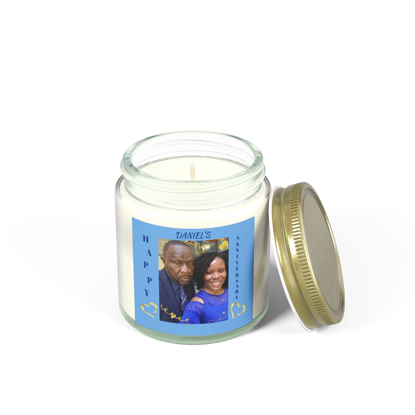Scented Candles, Coconut Apricot Wax (4oz, 9oz)-DANIEL'S 3RD