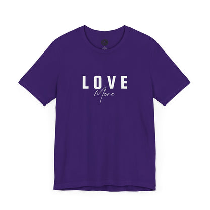 Unisex Jersey Short Sleeve-LOVE More 1