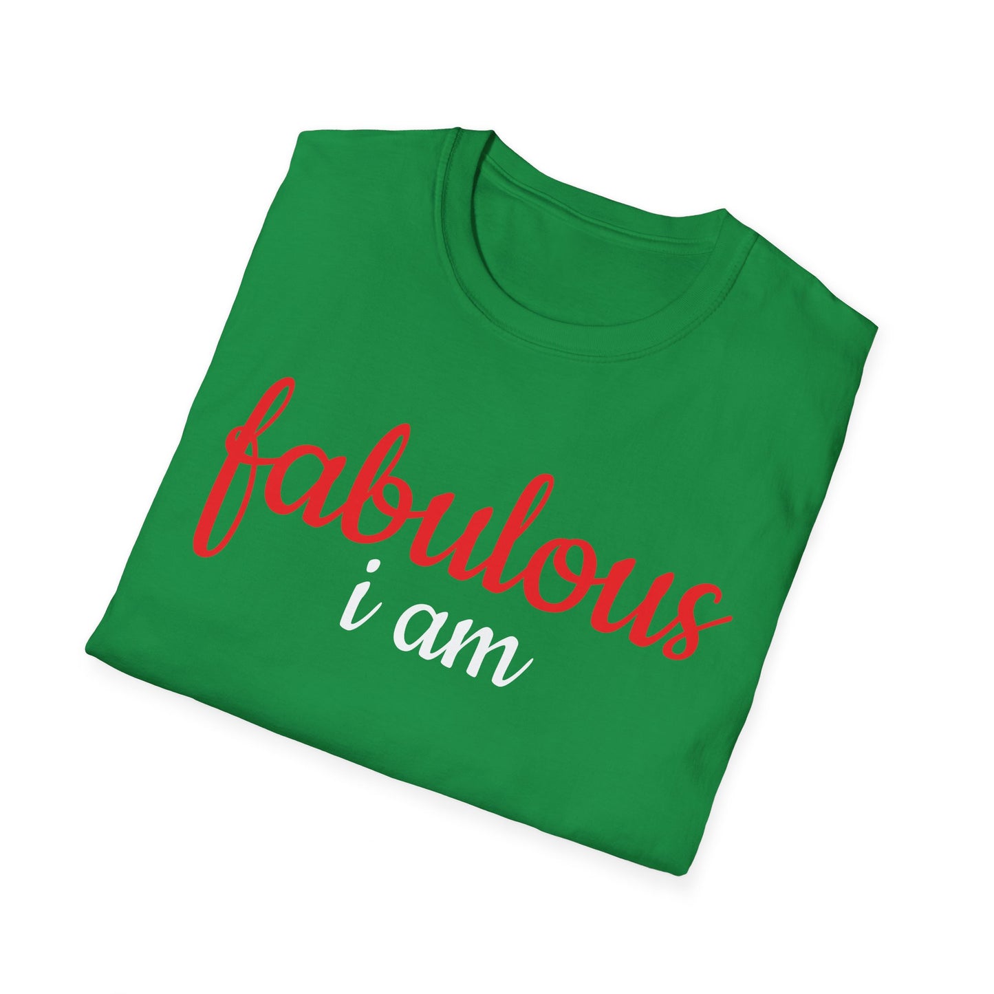 Unisex Softstyle Short Sleeve-fabulous i am