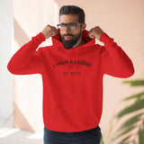 I Have A Friend In Jesus Hoodie — Christian Faith Fleece Pullover