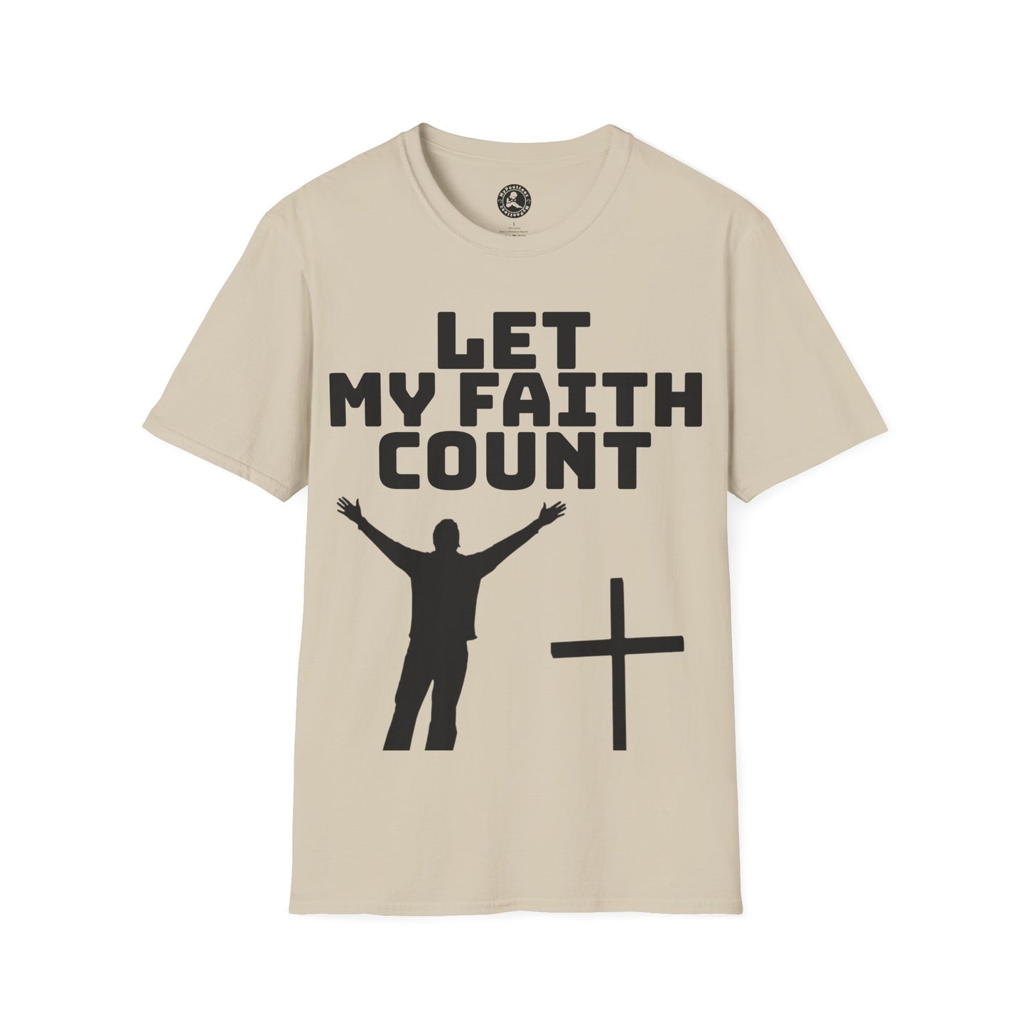 Unisex Softstyle Short Sleeve-Let My Faith Count