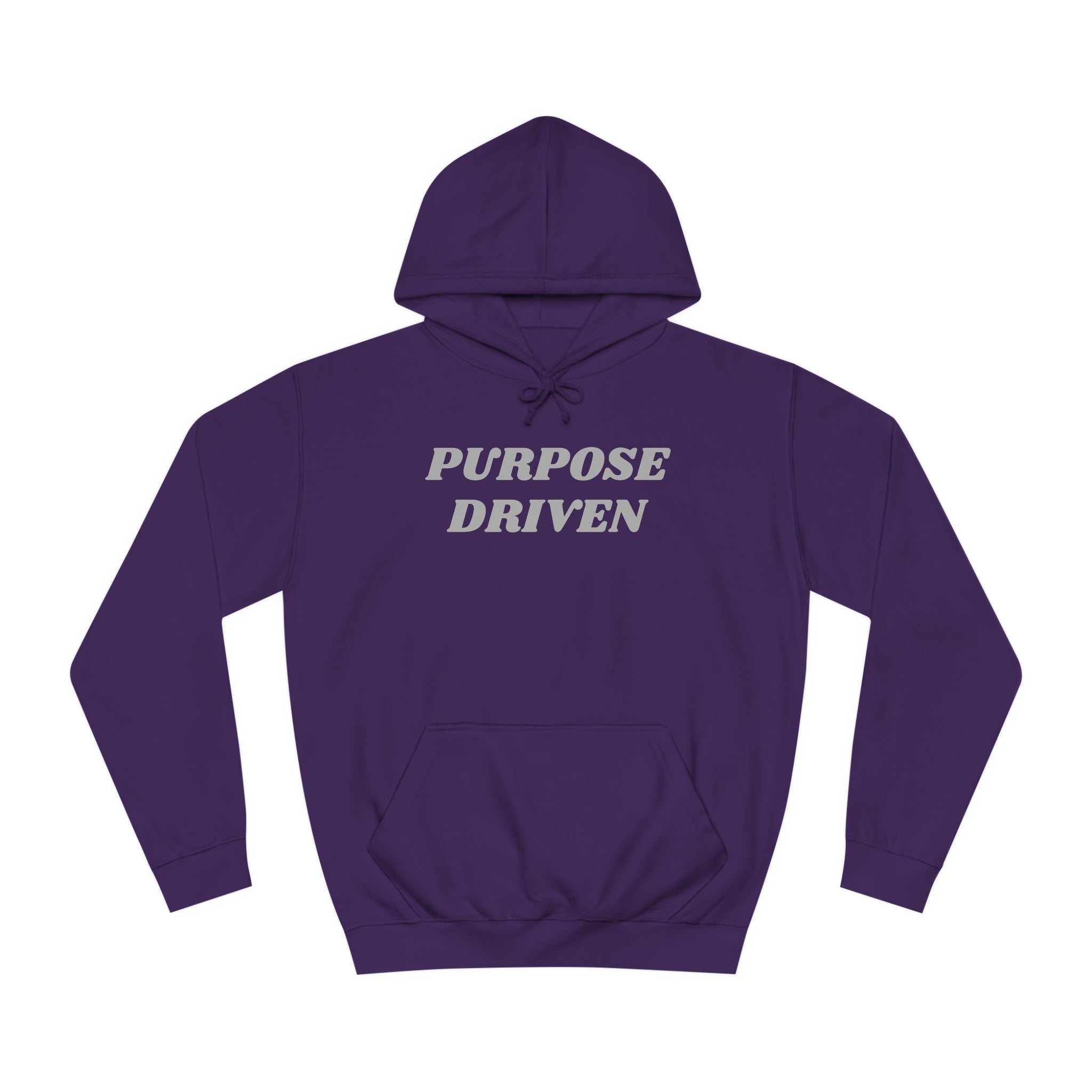 Unisex College Hoodie-PURPOSE DRIVEN