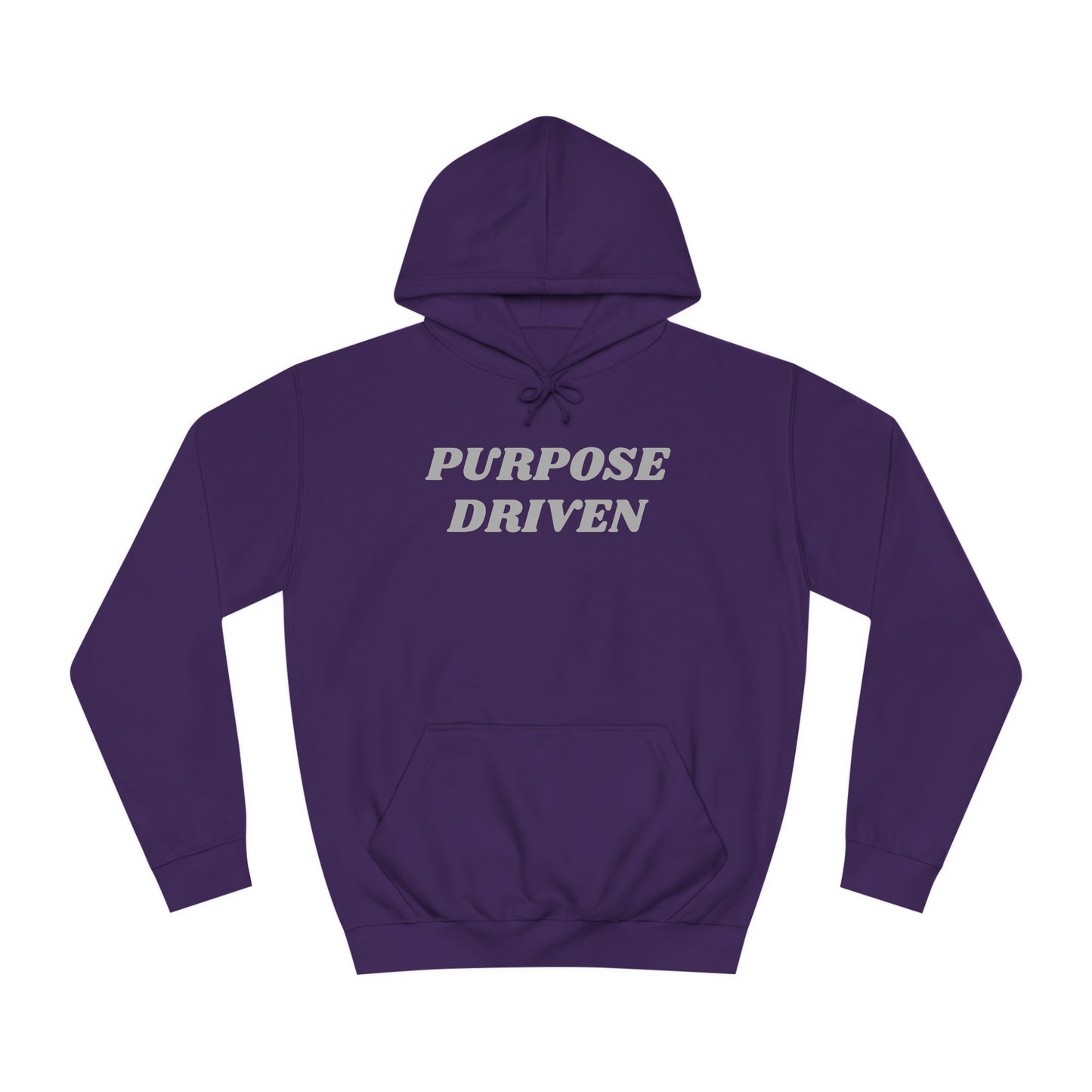 Unisex College Hoodie-PURPOSE DRIVEN