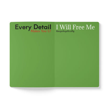 Inspirational Softcover Journal - "Exhale A Deserved Breath"