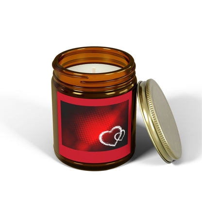 Scented Candles, Coconut Apricot Wax (4oz, 9oz)-DOUBLE LOVE