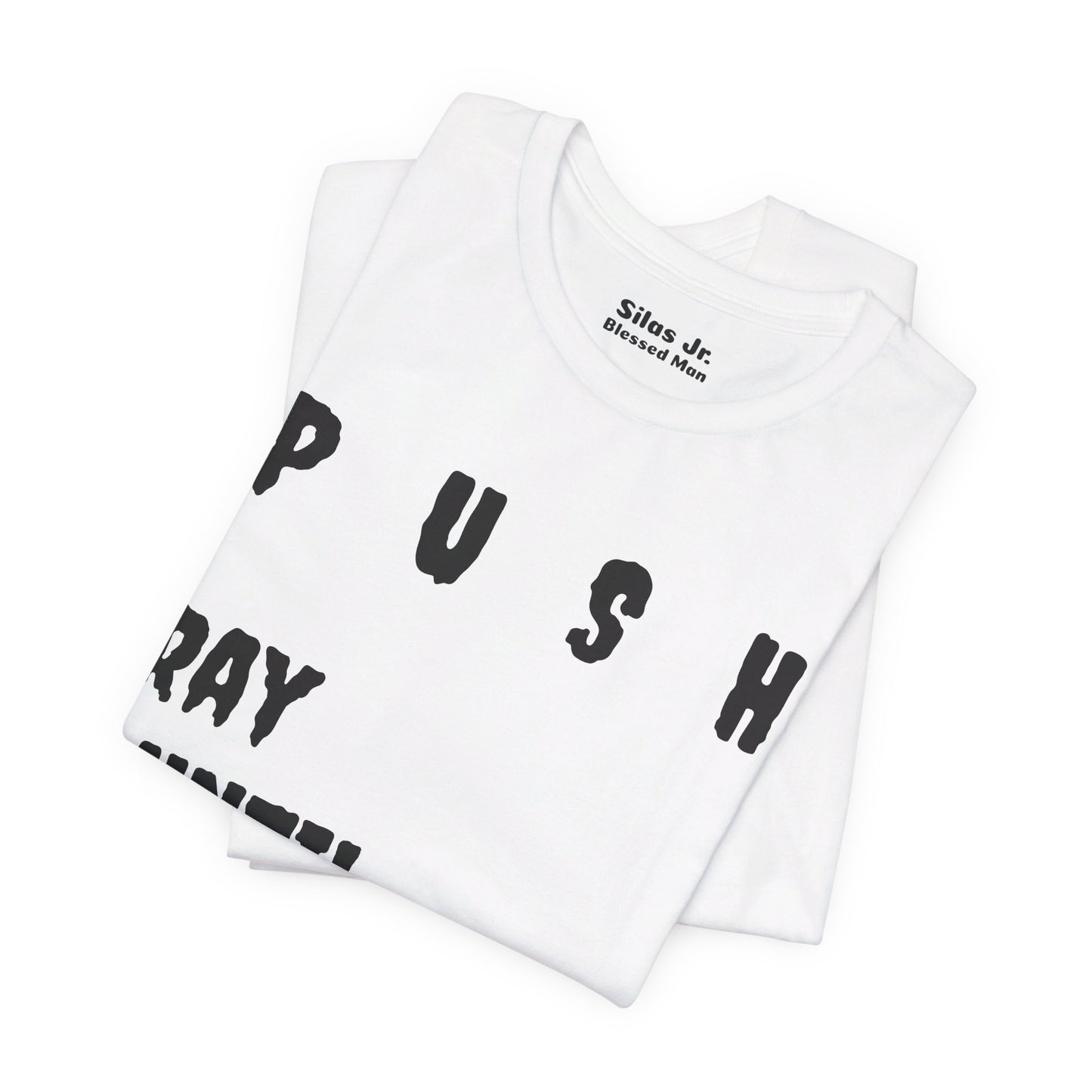 Unisex Softstyle-Pray Until Something Happens (PUSH) -Silas Jr