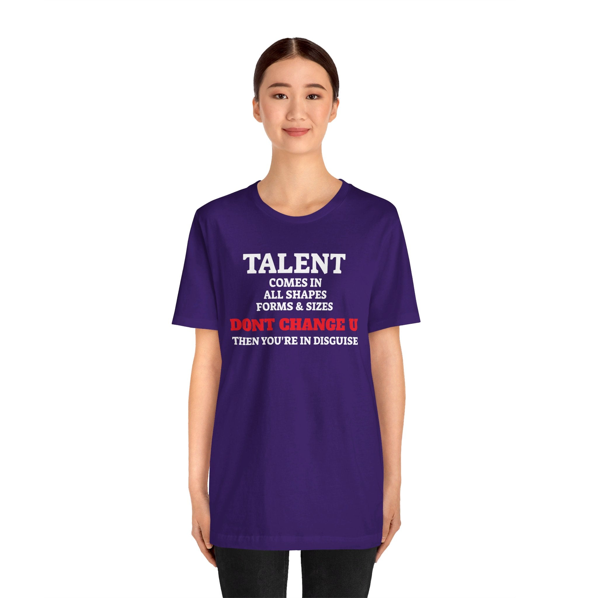 Unisex Jersey Short Sleeve-Talent