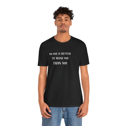 Unisex Jersey Short Sleeve-BETTER THAN ME