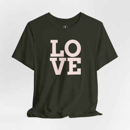 Unisex Jersey Short Sleeve-LOVE