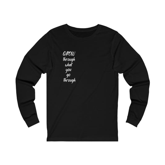 Unisex Jersey Long Sleeve-Grow Through