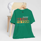 Unisex Jersey Short Sleeve-BE KIND TO YOUR MIND