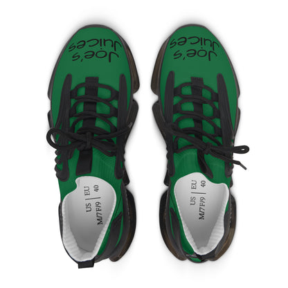 Women's Mesh Sneakers Dark Green/Black Soles-Joe's Juices