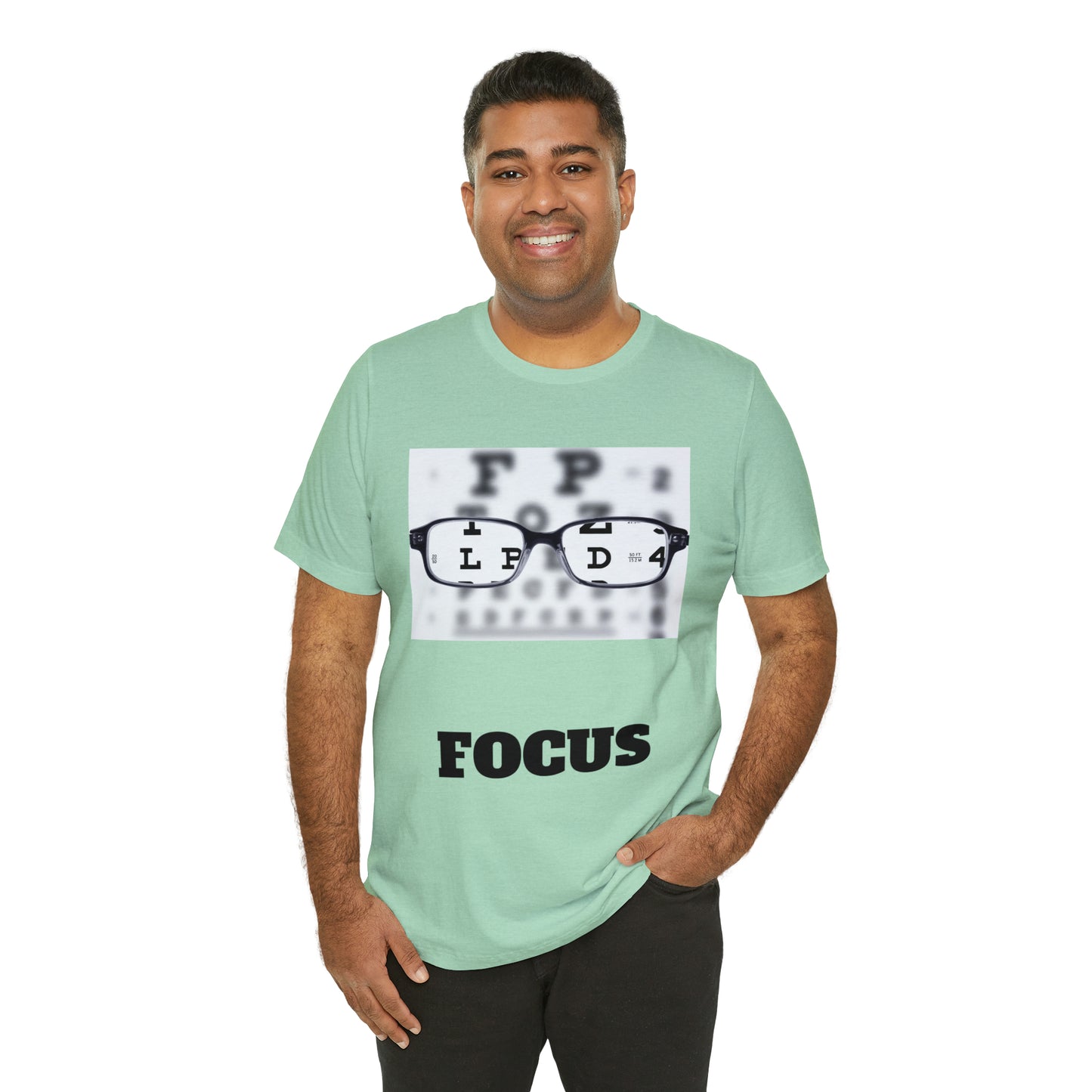 Unisex Jersey Short Sleeve Tee-FOCUS