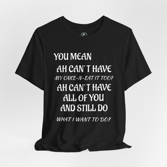 Unisex Jersey Short Sleeve-CAKE