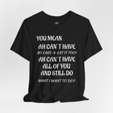 Unisex Jersey Short Sleeve-CAKE