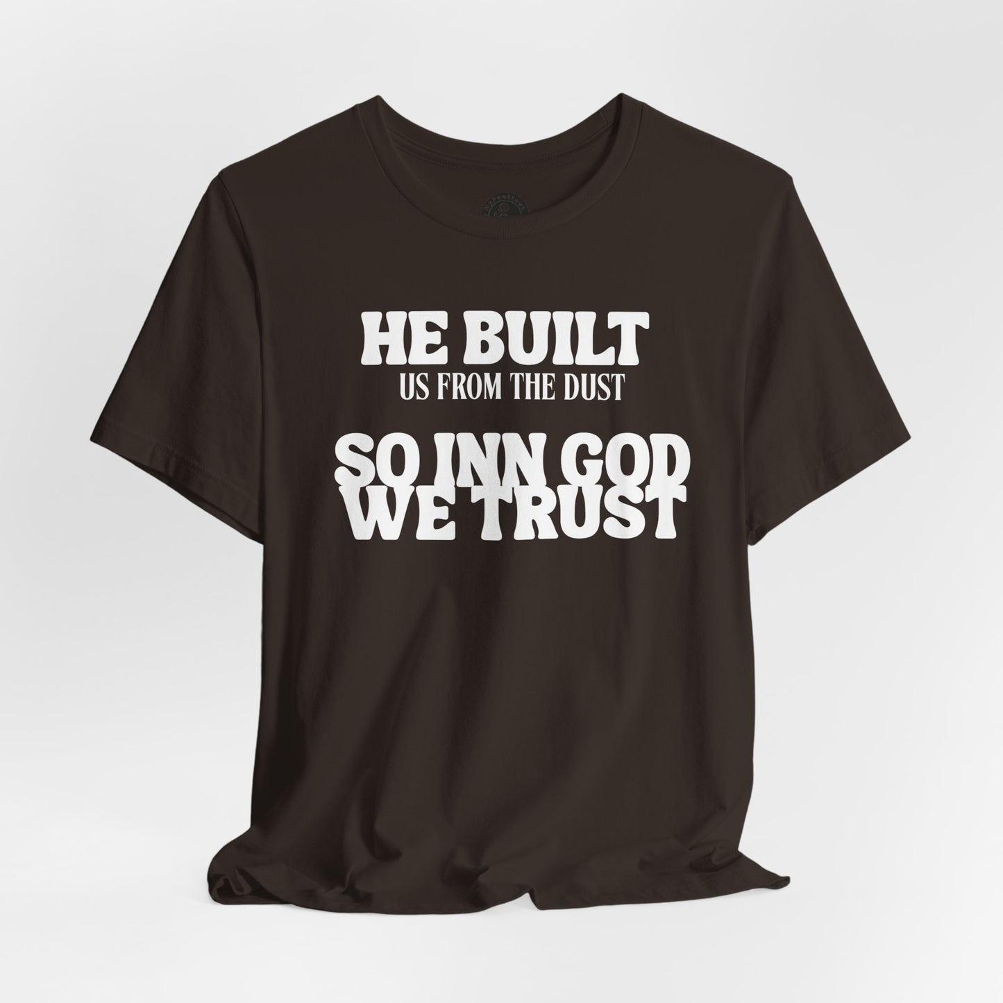 Unisex Jersey Short-Sleeve-INN GOD WE TRUST