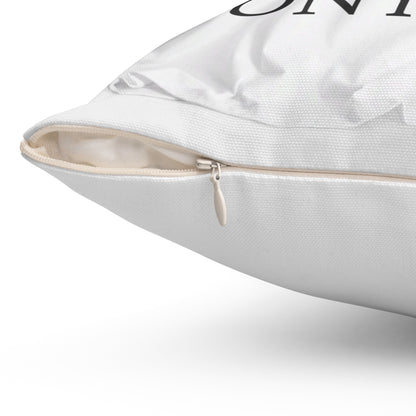 Spun Polyester Square Pillow-ONYXX