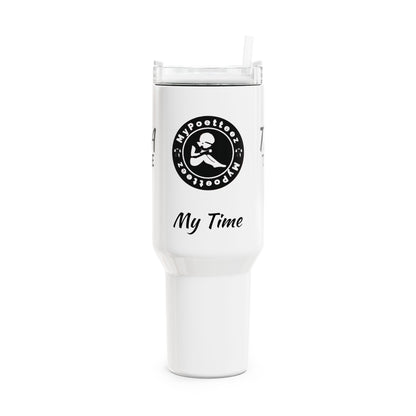 40oz Motivational Tumbler with Handle - Perfect for On-the-Go Hydration