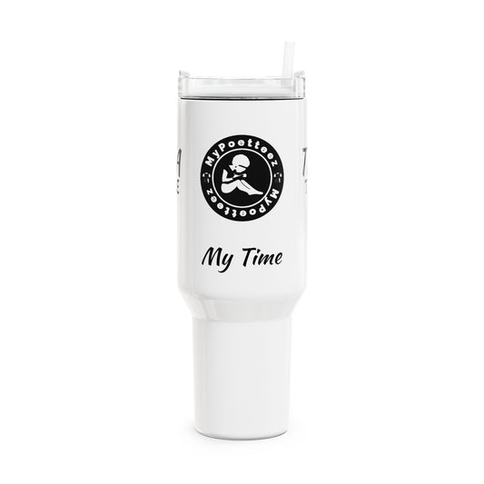 40oz Motivational Tumbler with Handle - Perfect for On-the-Go Hydration
