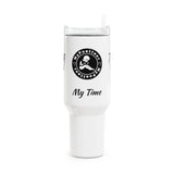 40oz Motivational Tumbler with Handle - Perfect for On-the-Go Hydration