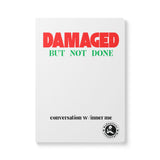 Damaged BUT Not Done Softcover Journal Index, Ideal for Organization & Reflection-White