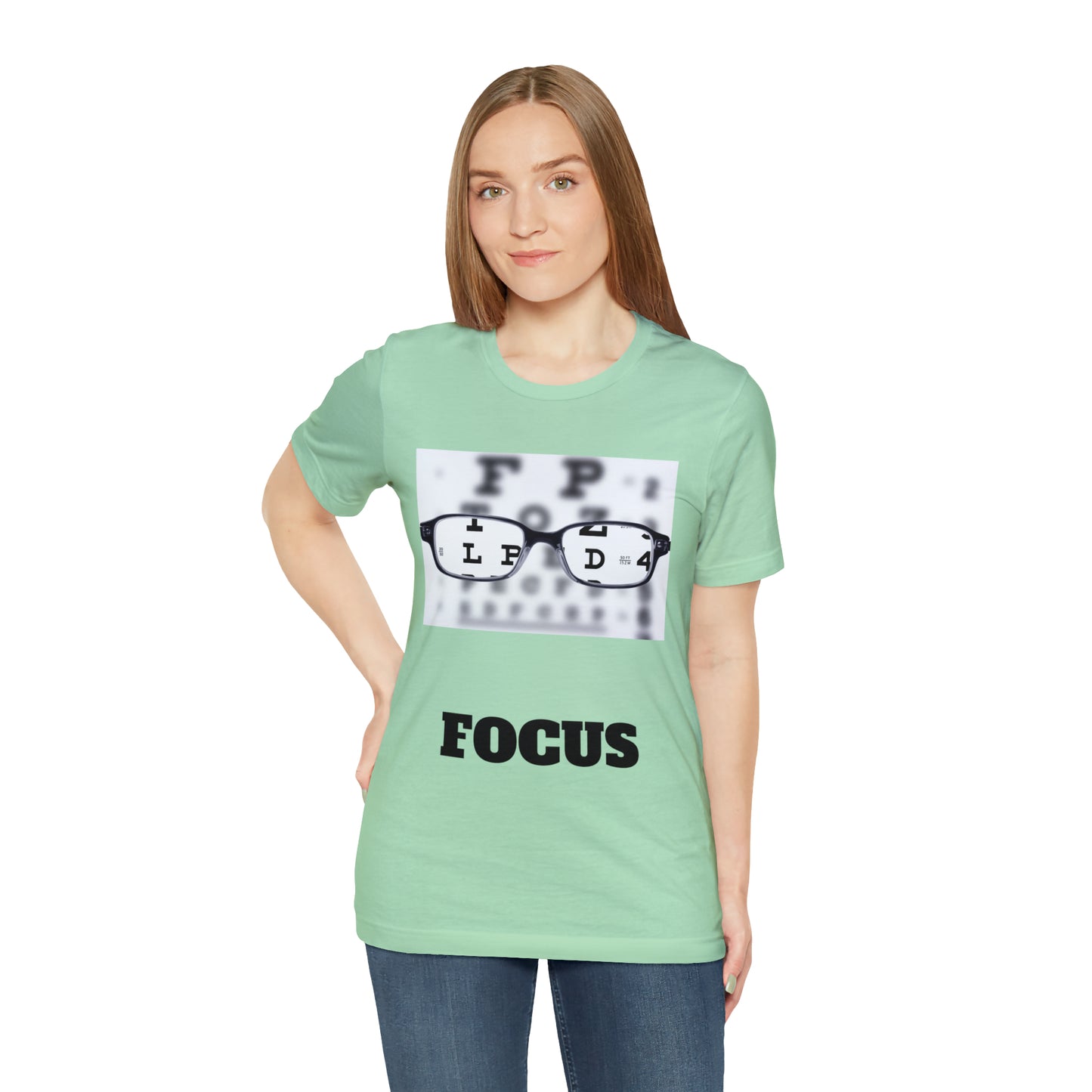 Unisex Jersey Short Sleeve Tee-FOCUS