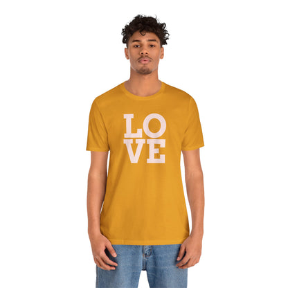 Unisex Jersey Short Sleeve-LOVE